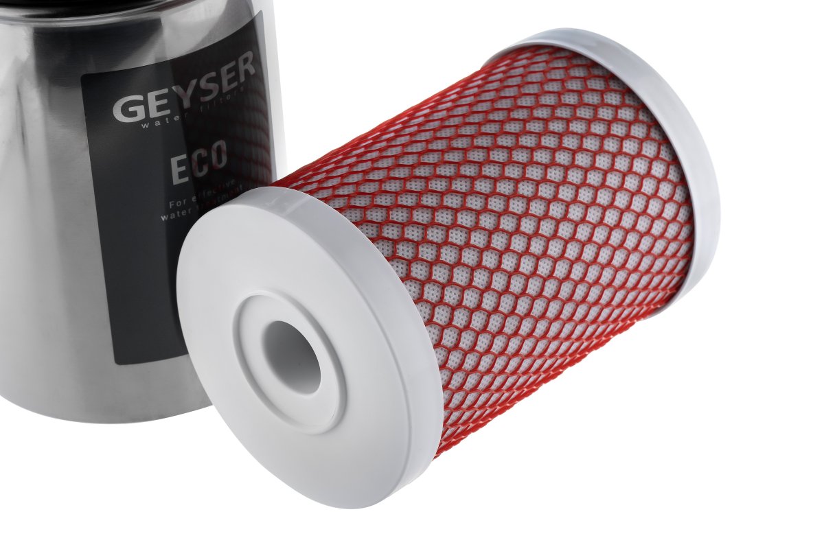 Проточный питьевой фильтр Гейзер ЭКО без крана (18057)